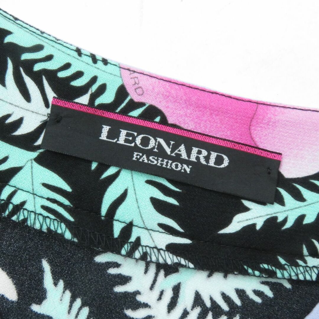 LEONARD - 極美品☆正規品 レオナールファッション 花柄 レースアップ