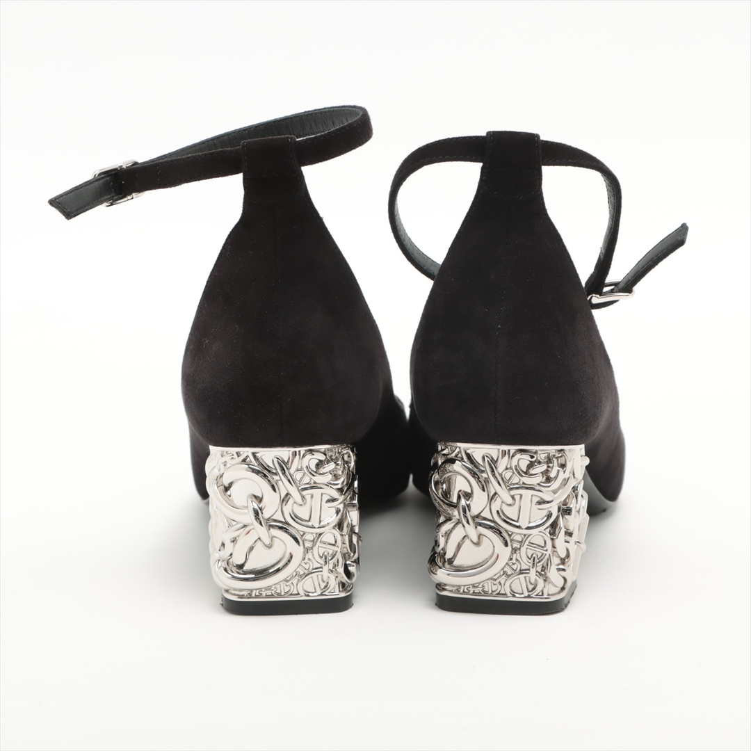 Hermes(エルメス)のエルメス  スエード 35 1/2 ブラック レディース パンプス レディースの靴/シューズ(ハイヒール/パンプス)の商品写真
