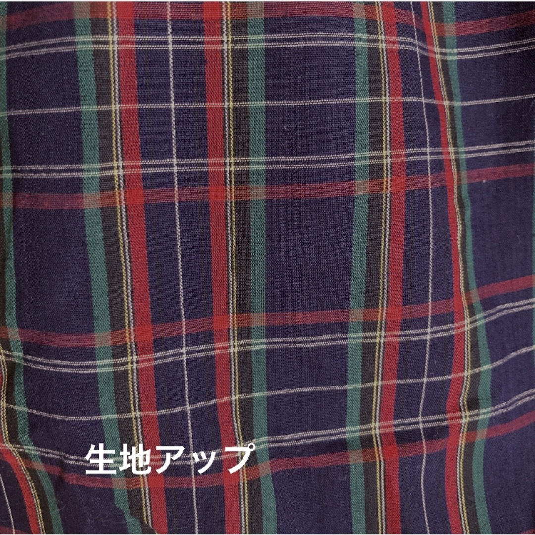 Arnold Palmer(アーノルドパーマー)のタータンチェックのボタンダウンシャツ　ブラウス　長袖 レディースのトップス(シャツ/ブラウス(長袖/七分))の商品写真