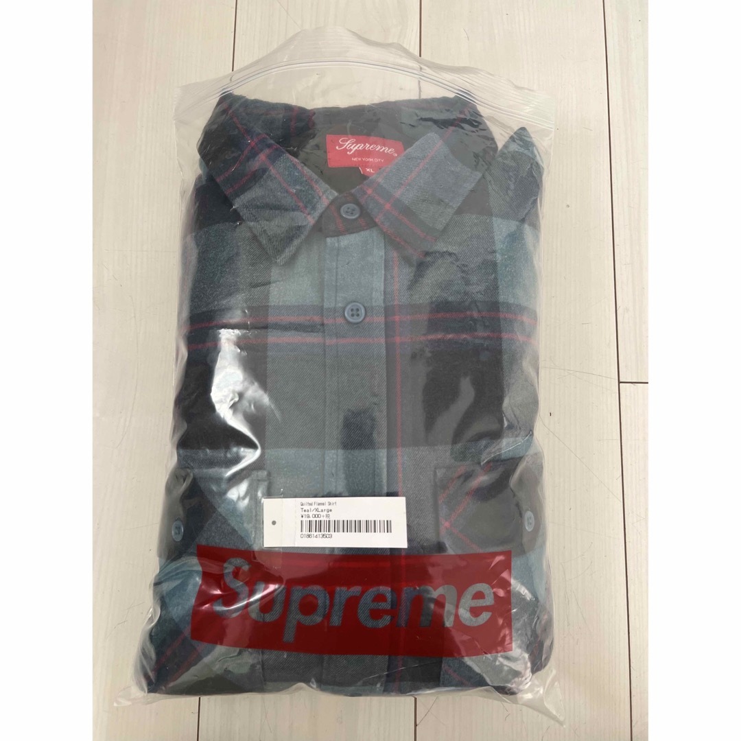 XL supreme 20 a/w quilted flannel shirt