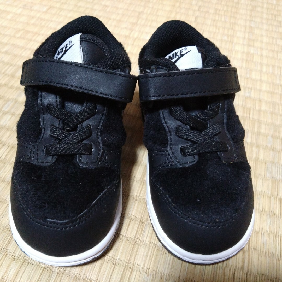 NIKE(ナイキ)の新品★スニーカー★14cm★ボアスニーカー★黒 キッズ/ベビー/マタニティのベビー靴/シューズ(~14cm)(スニーカー)の商品写真