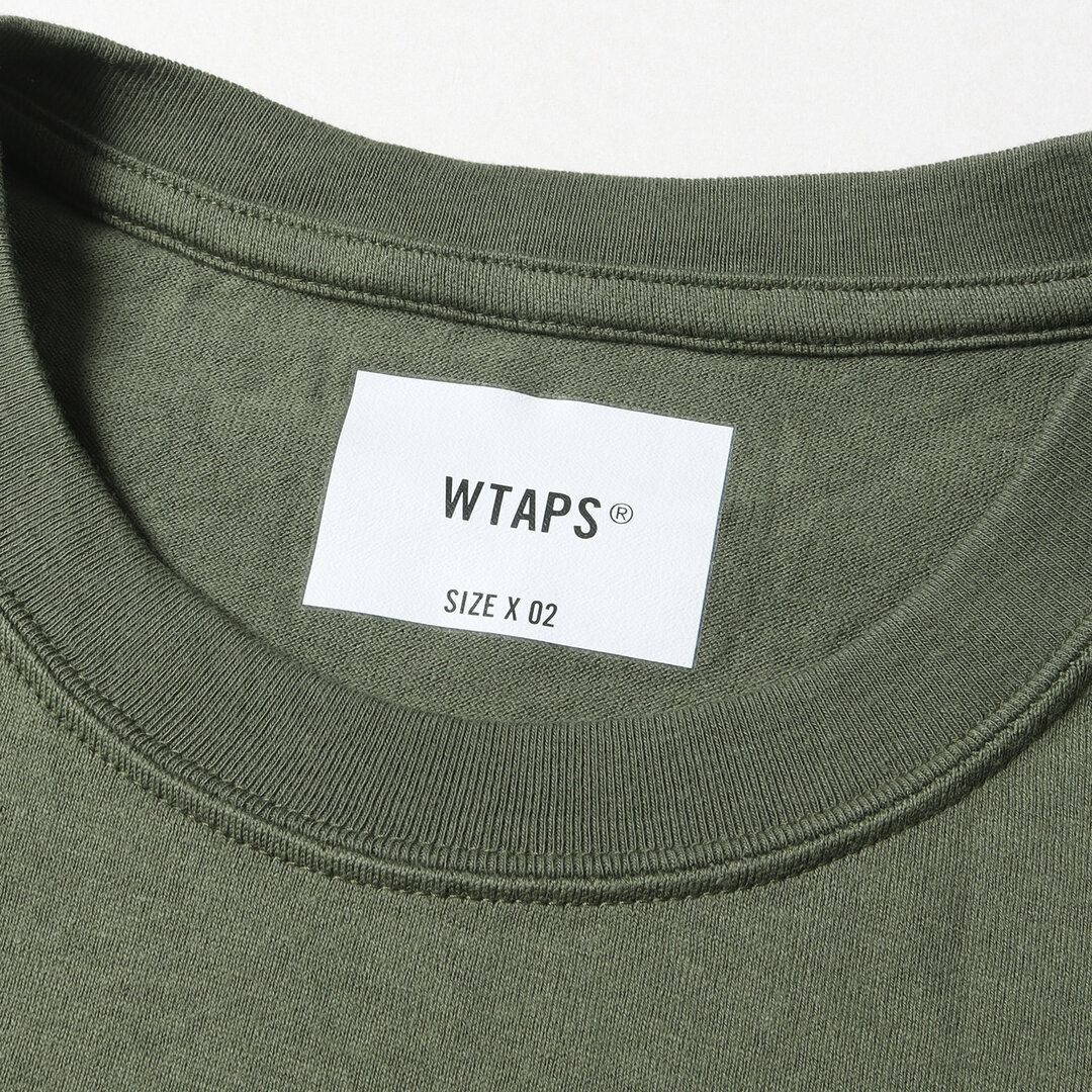 W)taps - WTAPS ダブルタップス Tシャツ サイズ:M 23SS ロゴ 刺繍