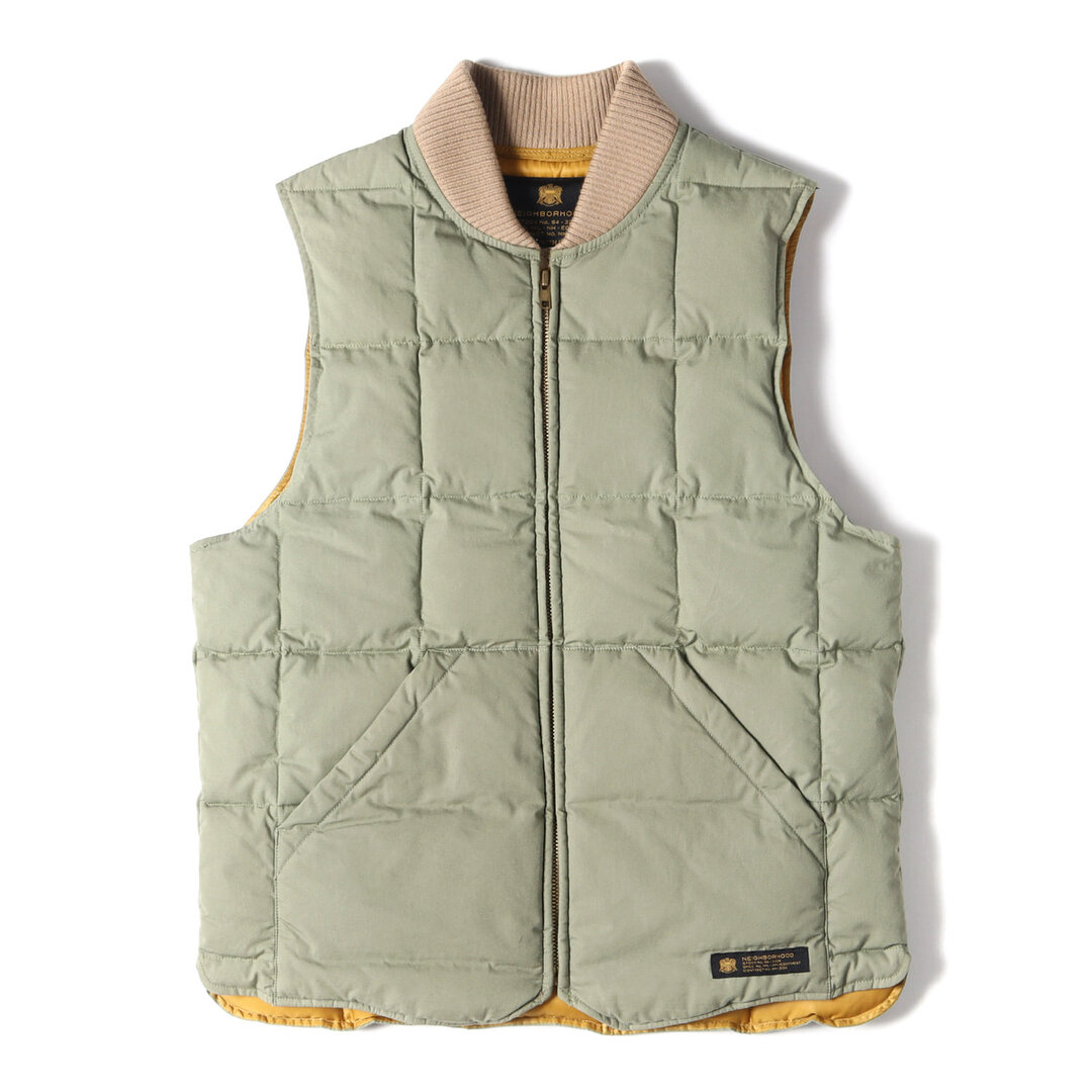 NEIGHBORHOOD ネイバーフッド ダウンベスト サイズ:M ミリタリー コットン ダウン ベスト MIL-DOWN / C-VEST ベージュ  アウター ジャケット ブルゾン【メンズ】【中古】 | フリマアプリ ラクマ