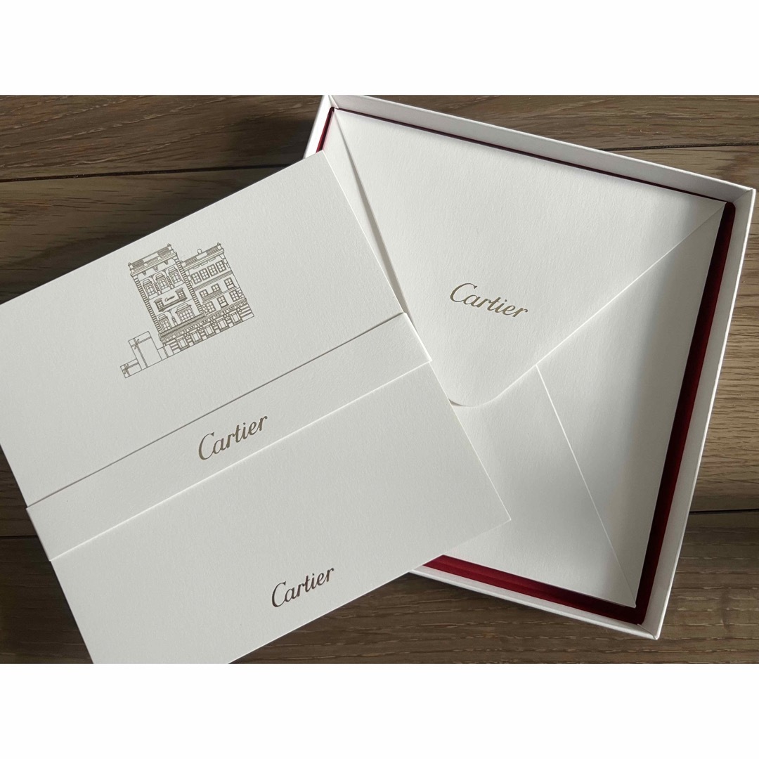 Cartier(カルティエ)のカルティエ/レターセット ハンドメイドの文具/ステーショナリー(カード/レター/ラッピング)の商品写真