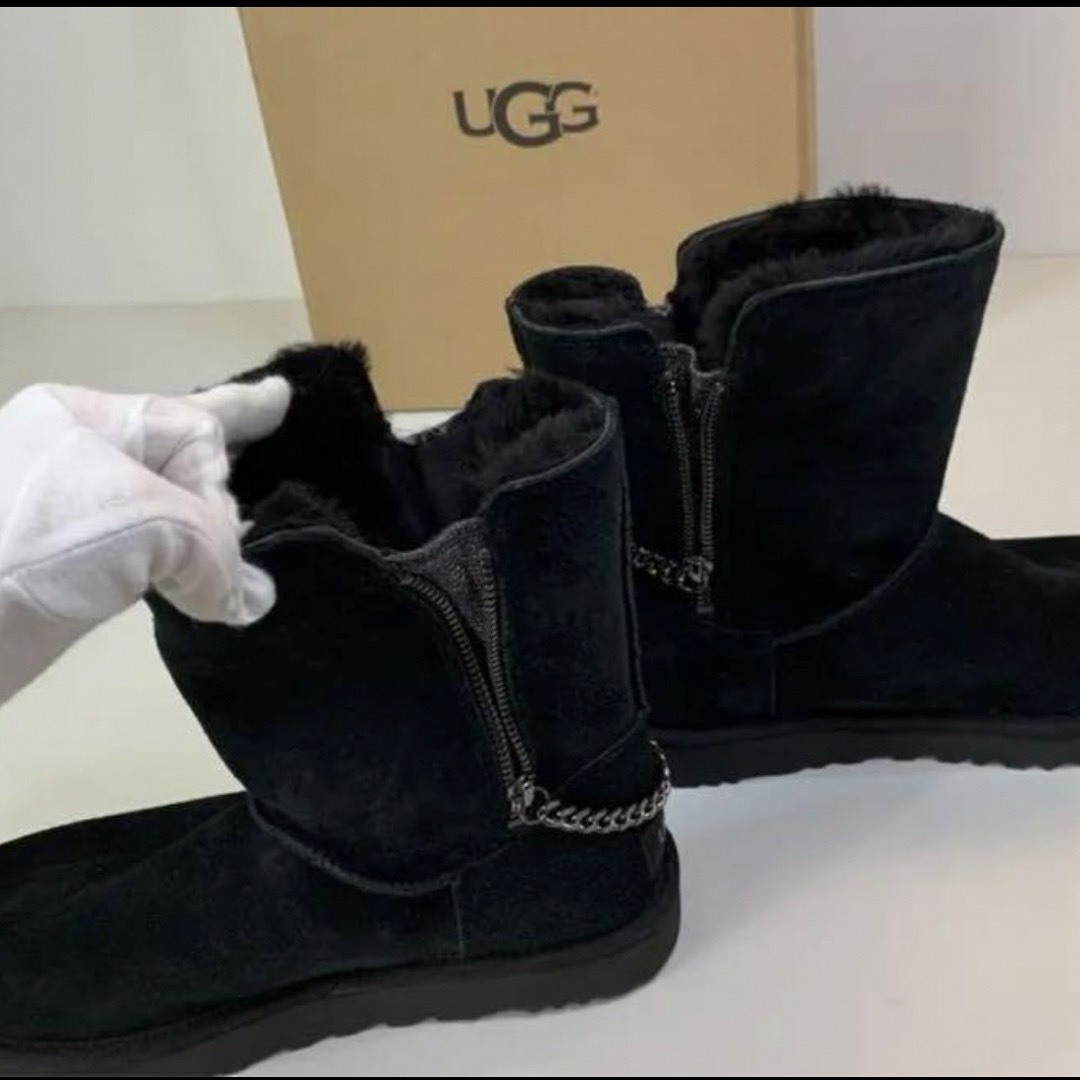 UGG  ムートンブーツ W CLASSIC SHORT SPARKLE ZIP 2