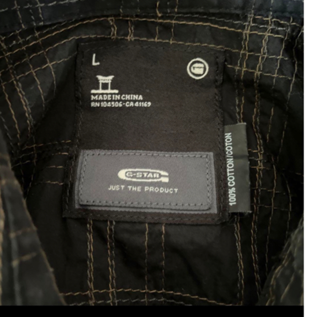 G-STAR RAW(ジースター)のG-STAR ジースターロウ　ジャケットシャツ　L メンズのジャケット/アウター(Gジャン/デニムジャケット)の商品写真