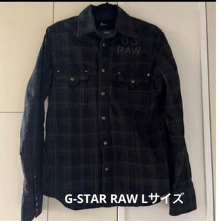 ジースター(G-STAR RAW)のG-STAR ジースターロウ　ジャケットシャツ　L(Gジャン/デニムジャケット)