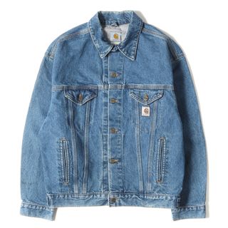 carhartt - 90'sUSA製carharttｵｰﾊﾞｰｻｲｽﾞﾃﾞﾆﾑｼﾞｬｹｯﾄの通販 by Mino's