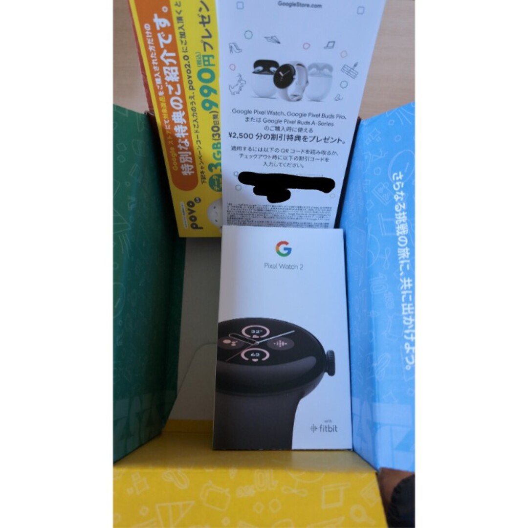 Google(グーグル)の【新品】Google Pixel Watch 2 （Matte Black） メンズの時計(腕時計(デジタル))の商品写真