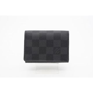 ルイヴィトン(LOUIS VUITTON)のALOUIS VUITTON ルイ ヴィトン 二つ折りカードケース(名刺入れ/定期入れ)