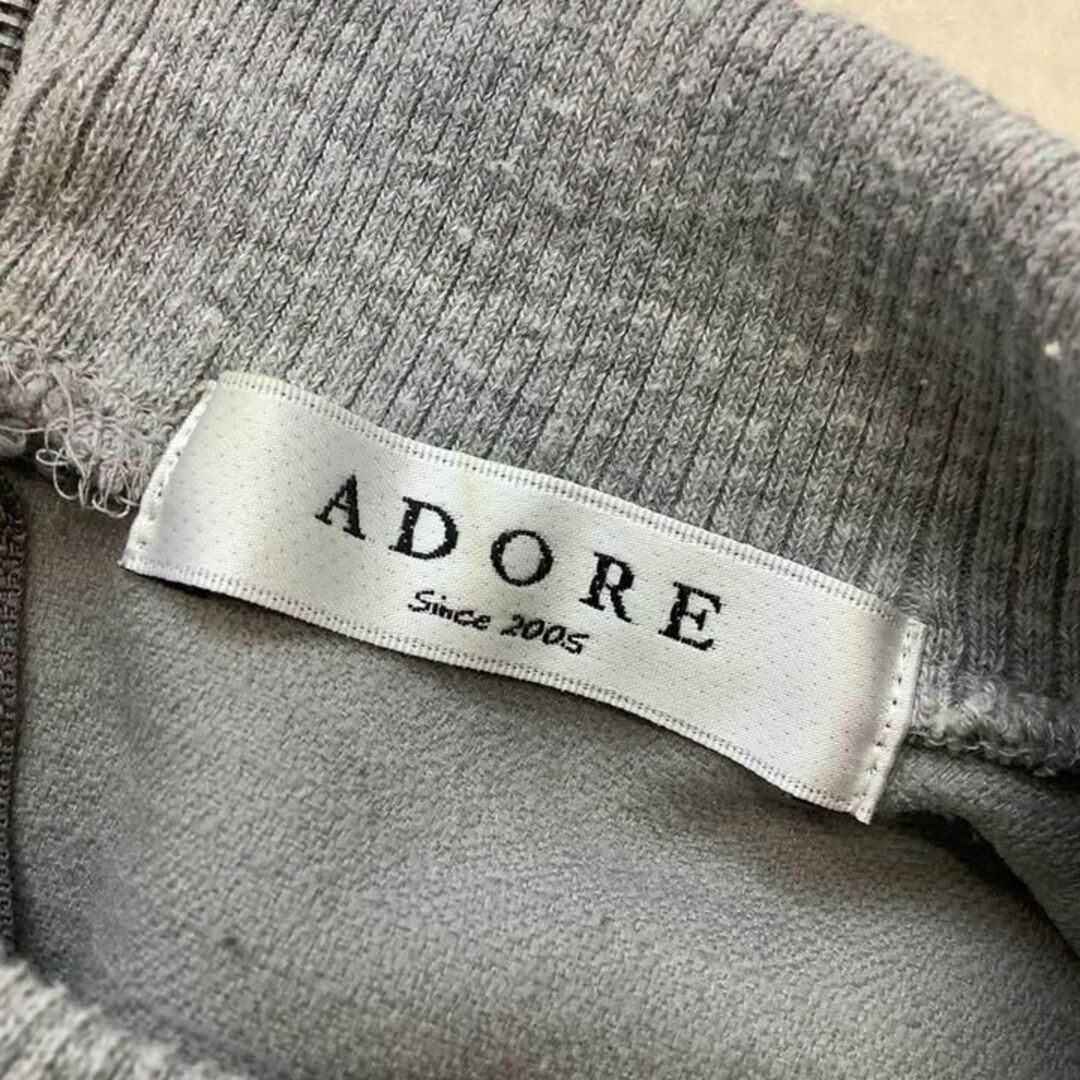 美品 ADORE アドーア 高級 バックファスナータイプ