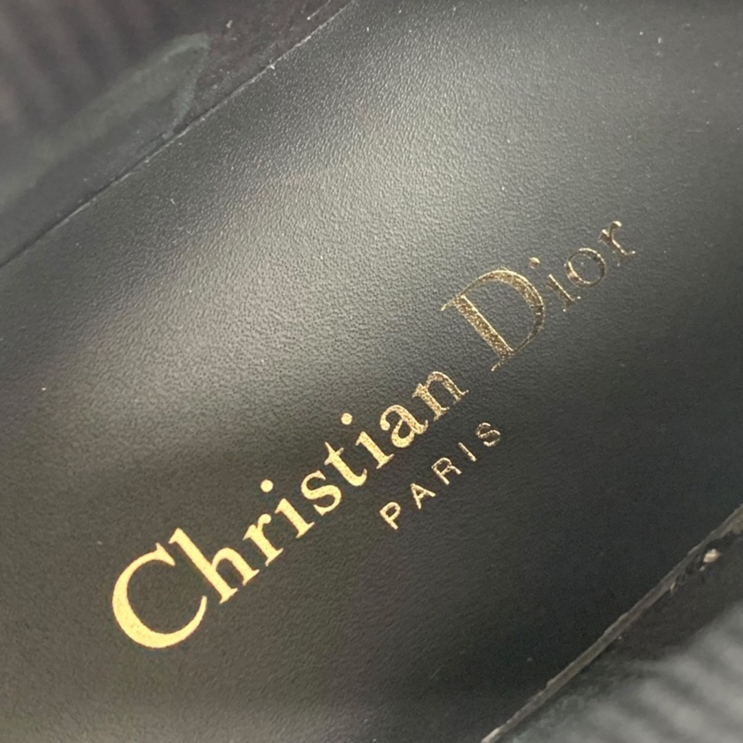 クリスチャンディオール CHRISTIAN DIOR WALK'N'DIOR スニーカー 靴 シューズ ニット レザー ブラック ホワイト ソックススニーカー 6
