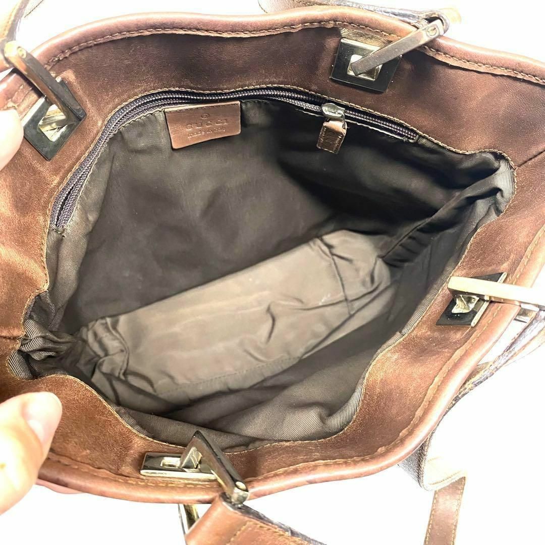 GUCCI GGキャンバス トートバッグ 5881