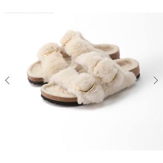 BIRKENSTOCK ビルケンシュトック ドイツ製 ARIZONA BS アリゾナ ビルコフロー 0051733 37(24cm) WHITE ナロー幅 ストラップサンダル シューズ【新古品】【BIRKENSTOCK】