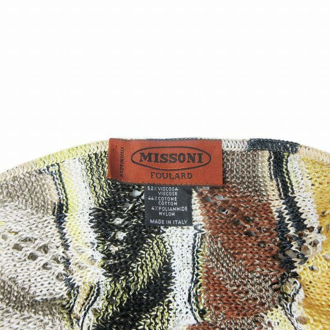 MISSONI(ミッソーニ)の美品 ミッソーニ エスニック 透かし編み ストール/2 レディース レディースのファッション小物(マフラー/ショール)の商品写真