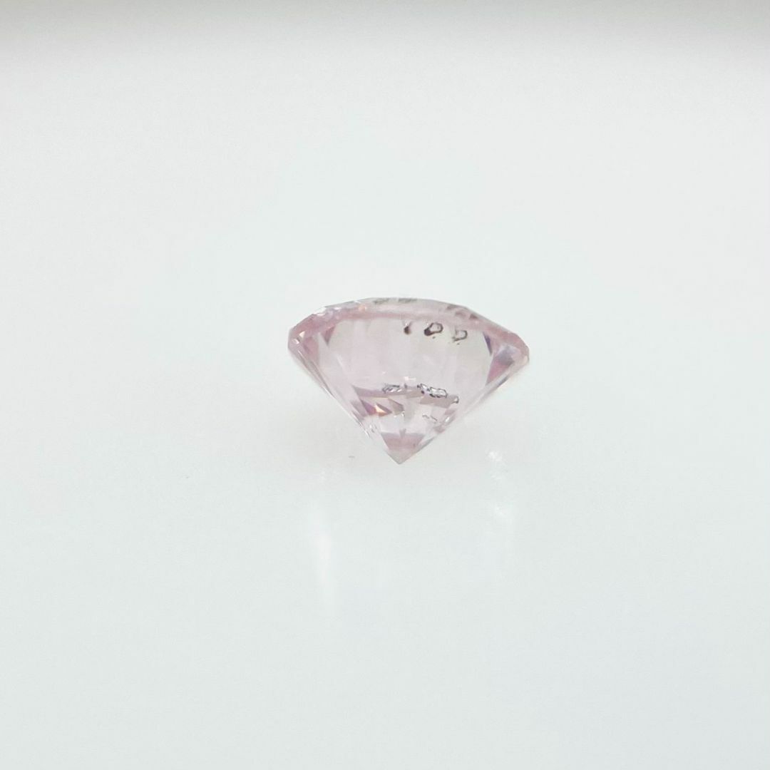 FANCY PURPLISH PINK 0.166ct RD/RT2338 レディースのアクセサリー(その他)の商品写真