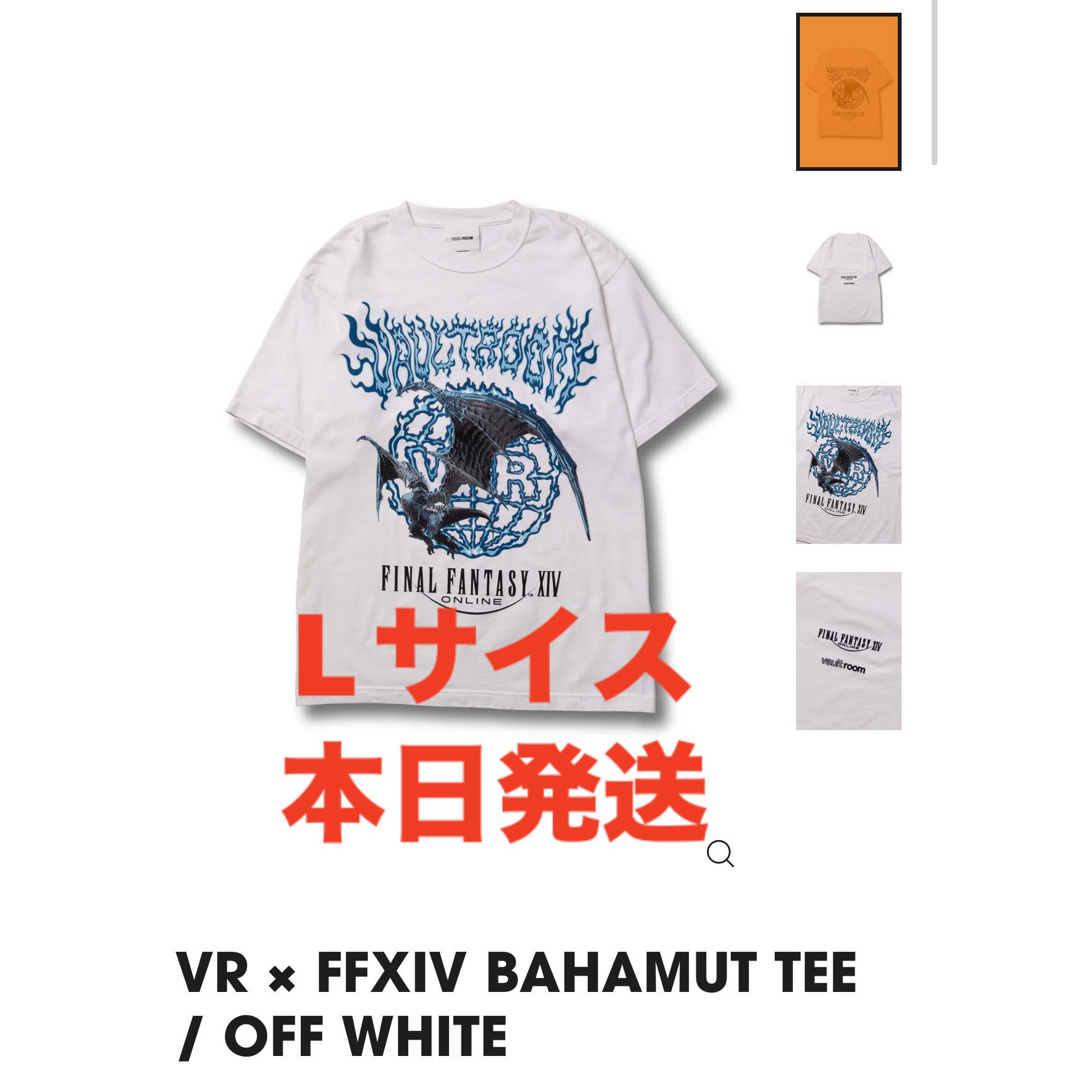 Tシャツ/カットソー(半袖/袖なし)vaultroom × FFXIV BAHAMUT TEE OFF WHITE