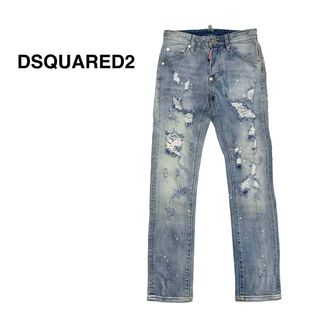 ディースクエアード(DSQUARED2)の☆良品 ディースクエアード ケニーツイスト ダメージ デニム パンツ イタリア製(デニム/ジーンズ)