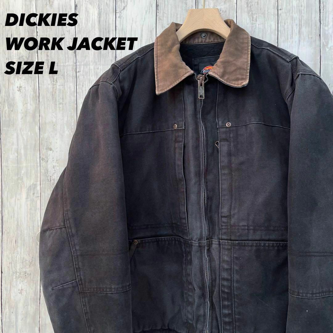 Dickies ディッキーズ アクティブジャケット ジップアップ 裏ボアM古着