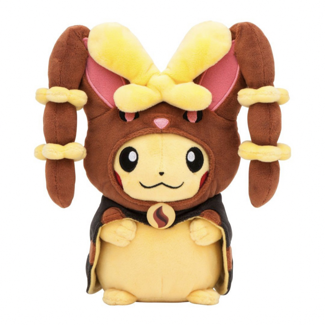 ポケットモンスター　メガミミロップ　ポンチョ　ピカチュウ　ぬいぐるみ　２