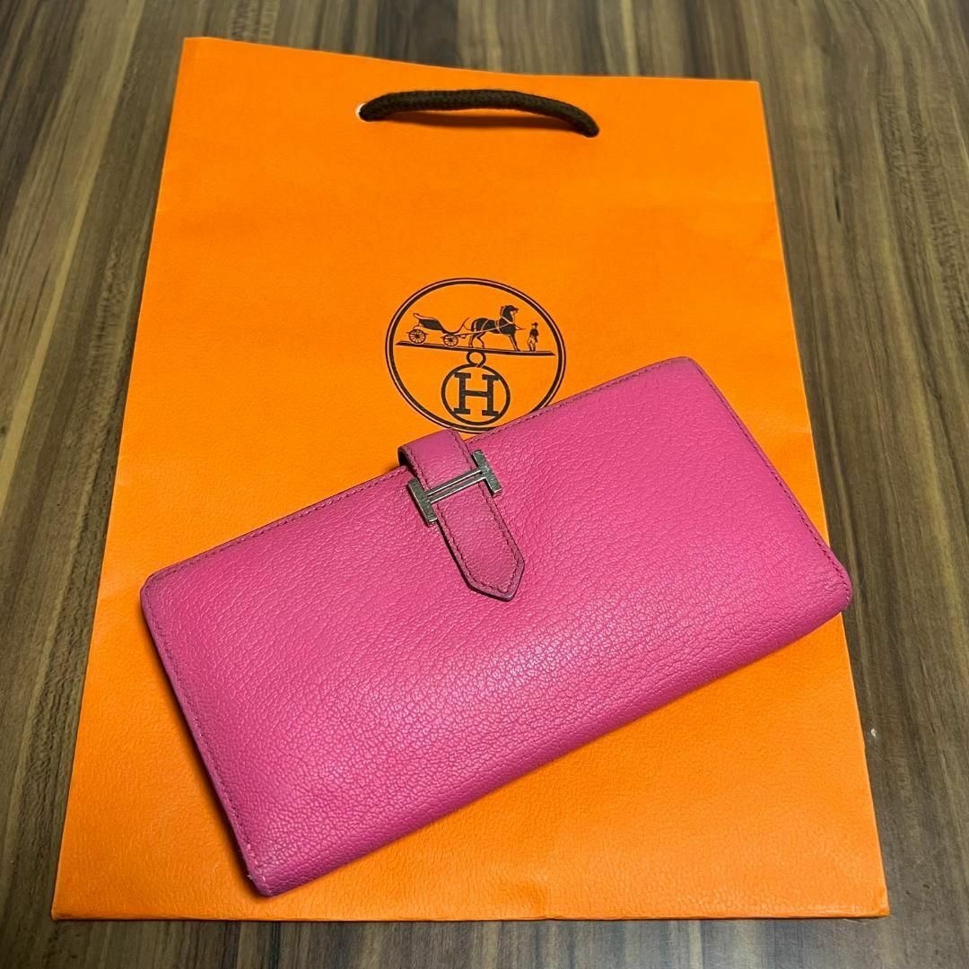 ⭐️美品⭐️HERMES エルメス 財布 ベアン スフレ 大人の財布♪