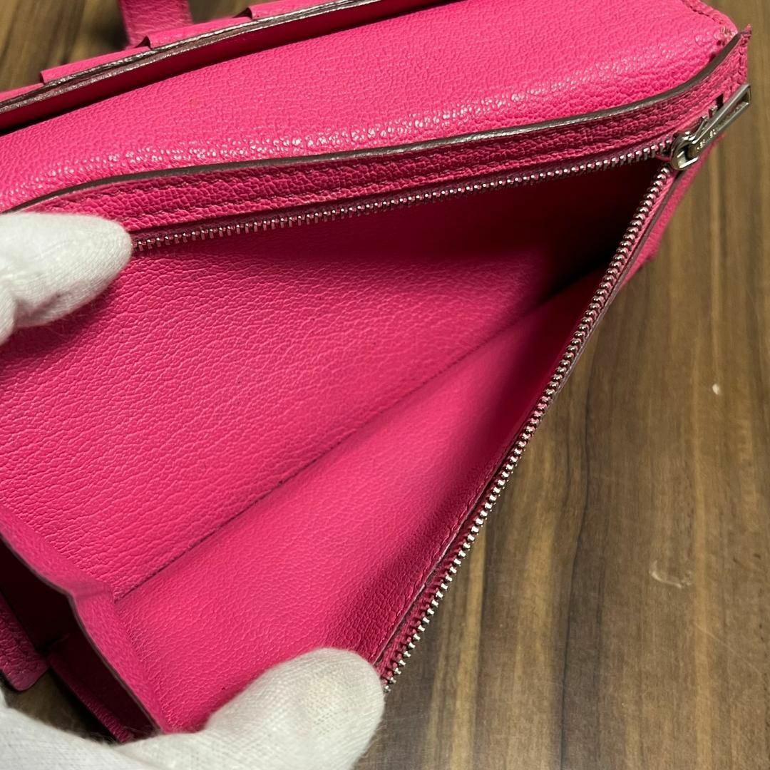 ⭐️美品⭐️HERMES エルメス 財布 ベアン スフレ ゴールド金具