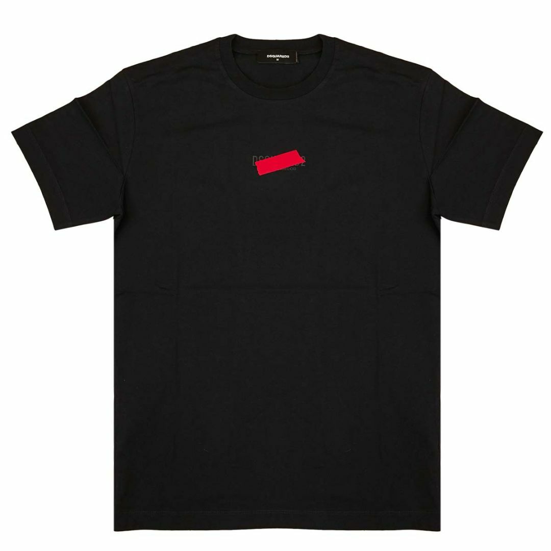 【24時間配送】dsquared2 ディースク　Tシャツ　黒　半袖