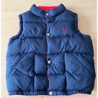 ポロラルフローレン(POLO RALPH LAUREN)のポロ　ラルフローレン　リバーシブルダウンベスト(コート)