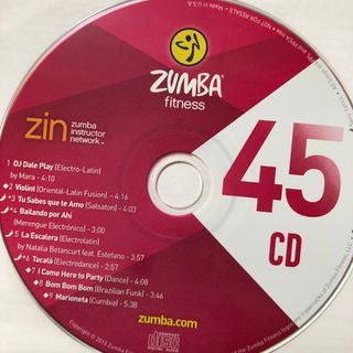 ズンバ(Zumba)のズンバ　ZIN45  CD(スポーツ/フィットネス)