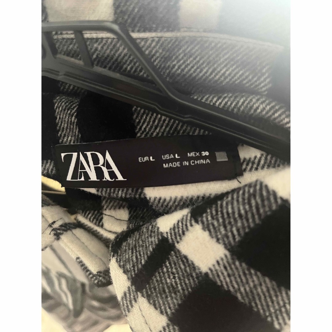 ZARA(ザラ)の【ZARA】チェックアウター レディースのジャケット/アウター(その他)の商品写真