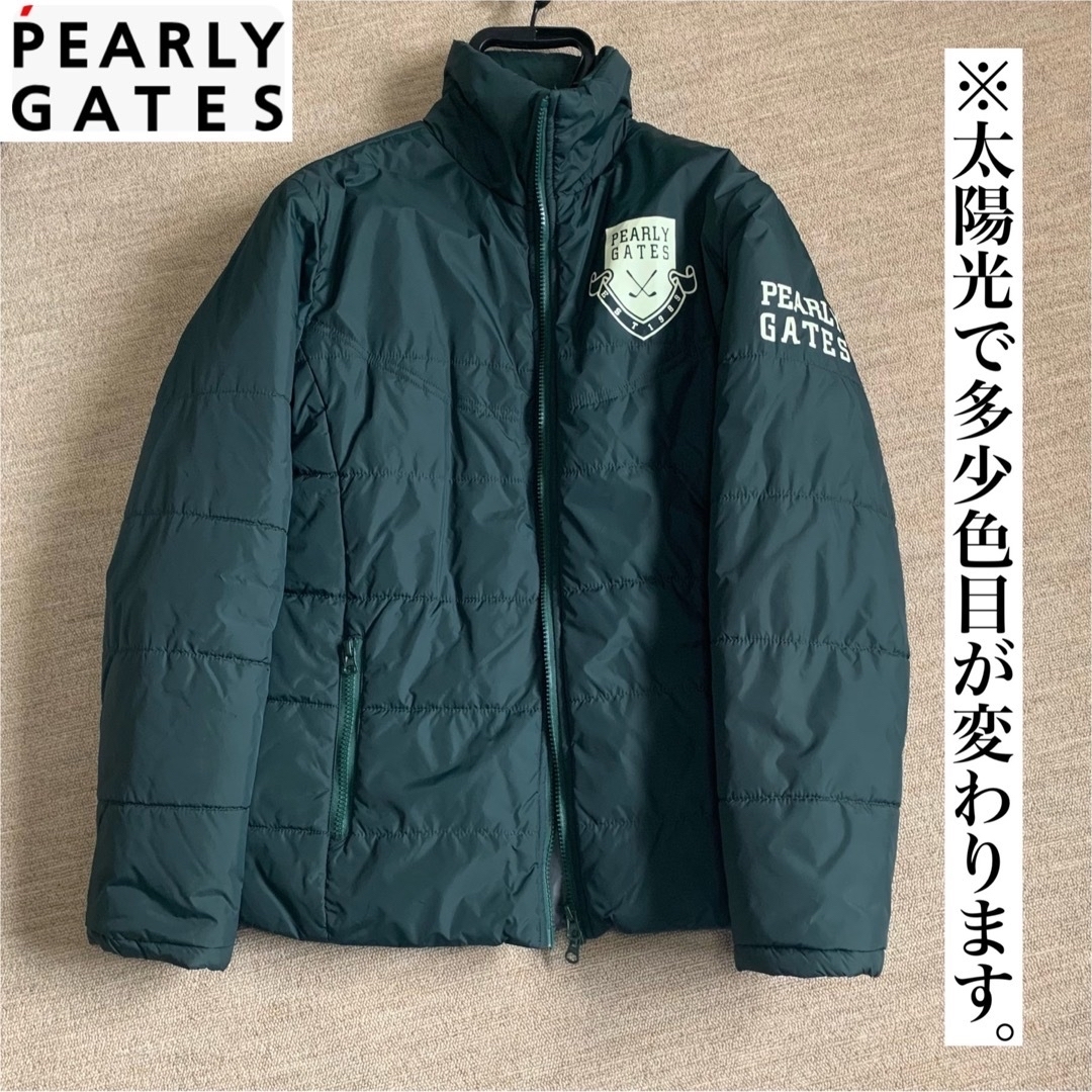 PEARLY GATES(パーリーゲイツ)のPEARLY GATES パーリーゲイツ ダウンジャケットアウター  4(M) スポーツ/アウトドアのゴルフ(ウエア)の商品写真