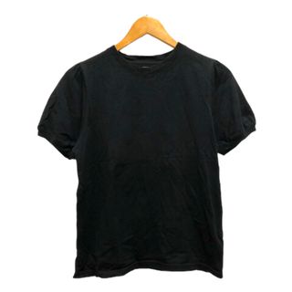 ビームスボーイ(BEAMS BOY)のビームスボーイ Tシャツ クルーネック コットン 無地 半袖 黒 ブラック(Tシャツ(半袖/袖なし))