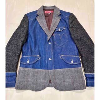 ジュンヤワタナベコムデギャルソン(JUNYA WATANABE COMME des GARCONS)のチビの助様専用コムデギャルソン リーバイス COMME×Levi's(Gジャン/デニムジャケット)