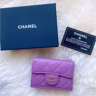 シャネル(CHANEL)のCHANEL 三つ折り財布(財布)