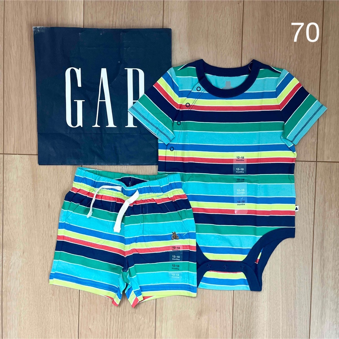 gapロンパース70