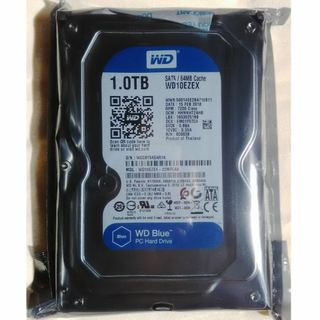 ウェスタンデジタル(Western Digital)の新品未使用 WD10EZEX 1TB 3.5インチ内蔵HDD ウエスタンデジタル(PCパーツ)