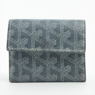 ゴヤール(GOYARD)のゴヤール  PVC×レザー  グレー レディース コインケース(コインケース)