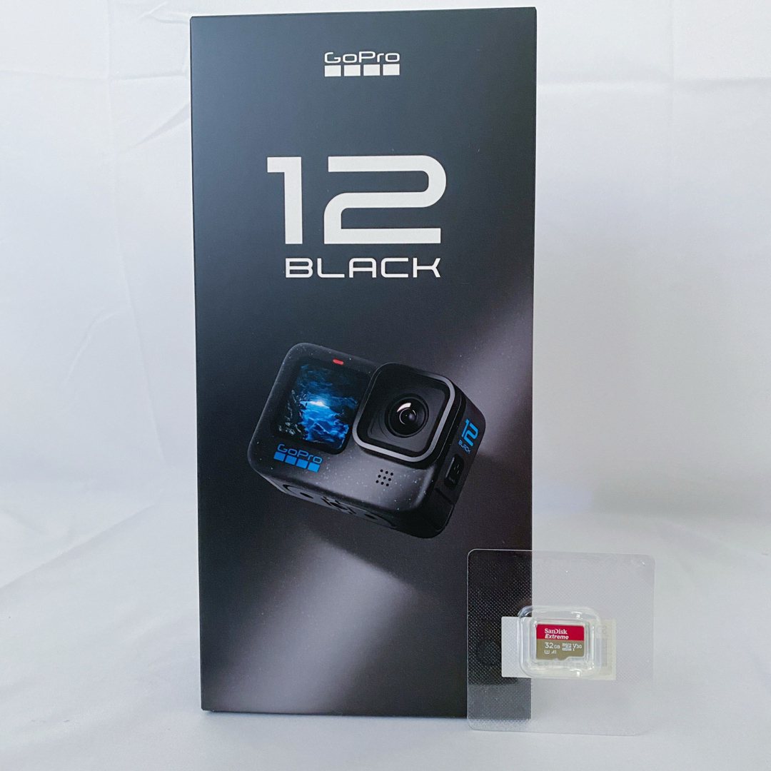 GoPro HERO12 Black おまけ32GB MicroSDカード-