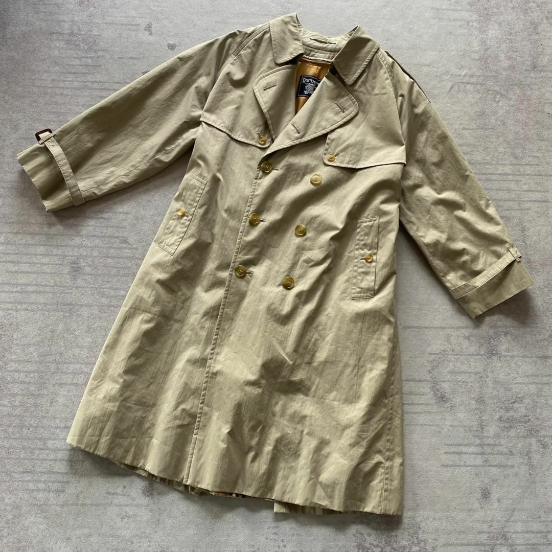 美品 BURBERRY トレンチコート ノバチェック ライナー付き-