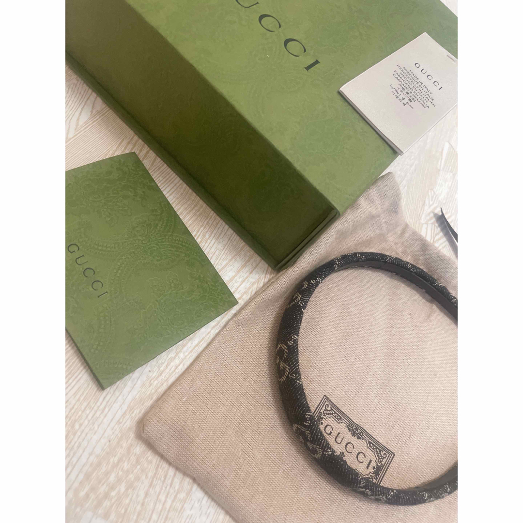 Gucci - グッチカチューシャ GUCCI グッチ デニムカチューシャ