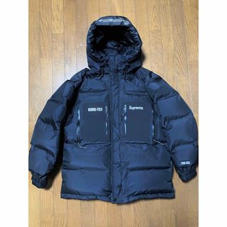 シュプリーム  22AW  GORE-TEX Shell WINDSTOPPER Best ボックスロゴ一体型ダウンジャケット メンズ M