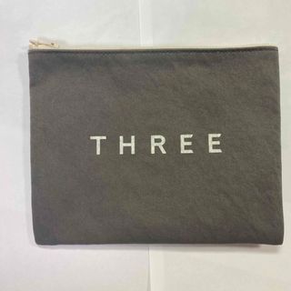 スリー(THREE)のTHREE ポーチ KO フラット S  メイクポーチ　バニティ(ポーチ)