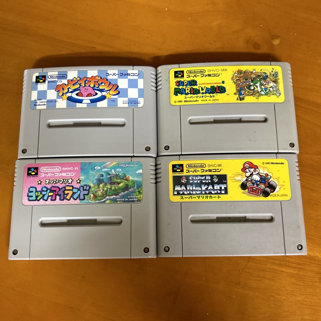 スーパーファミコン - スーパーファミコンソフト4本セットの通販 by スーパーファミコン - スーパーファミコンソフト4本セットの通販 by