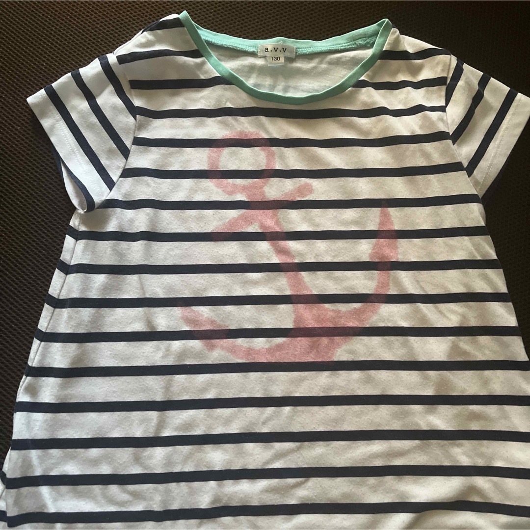 女の子5点セット　120 130 キッズ/ベビー/マタニティのキッズ服女の子用(90cm~)(Tシャツ/カットソー)の商品写真