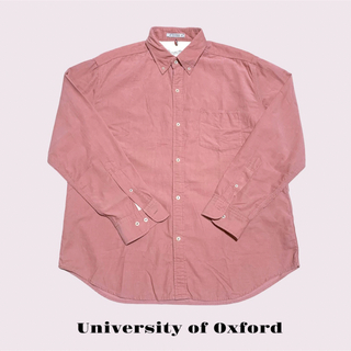 ヴィンテージ(VINTAGE)のUniversity of Oxford  ボタンダウンシャツ　長袖 シャツ(シャツ)