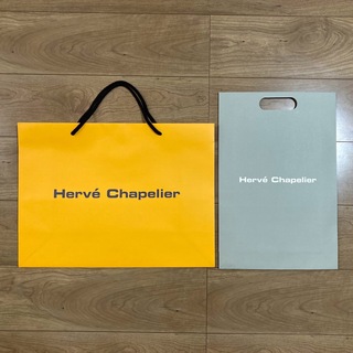 エルベシャプリエ(Herve Chapelier)のエルベシャプリエ（Hervé Chapelier）紙袋2点セット(ショップ袋)