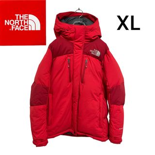 ノースフェイス(THE NORTH FACE) ダウンジャケット（レッド/赤色系）の