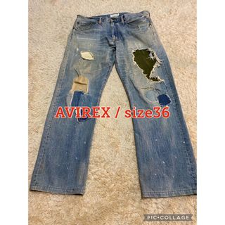 AVIREX - 未使用品 アヴィレックス ジーンズ AVIREX ジーンズ AVIREX ...