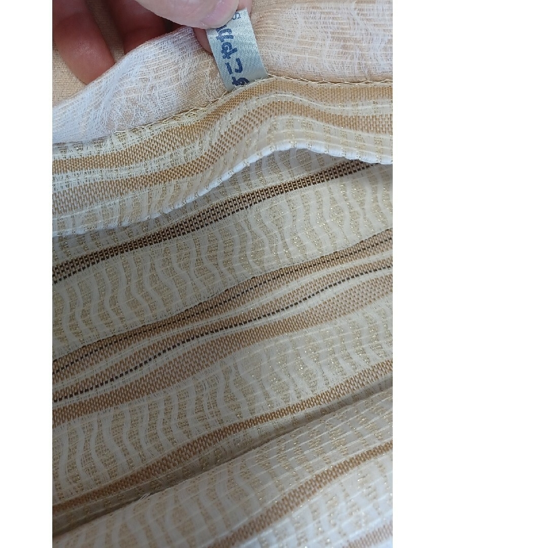ムガシルク 洒落袋帯 単衣向け レディースの水着/浴衣(帯)の商品写真