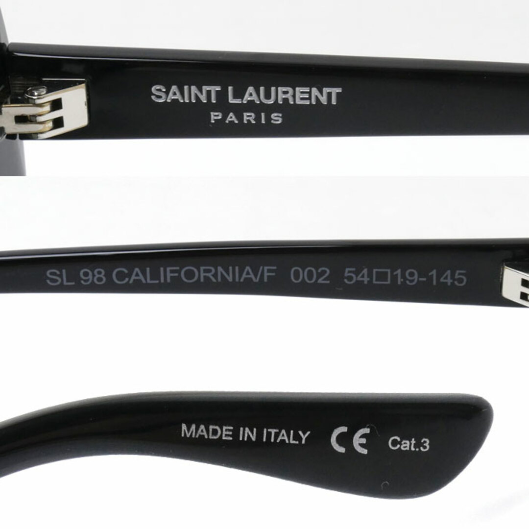 SAINT LAURENT サンローラン 2016 サーフ コレクション サングラス ブラック SL98 CALIFORNIA /F 002 54□19-145 メンズ